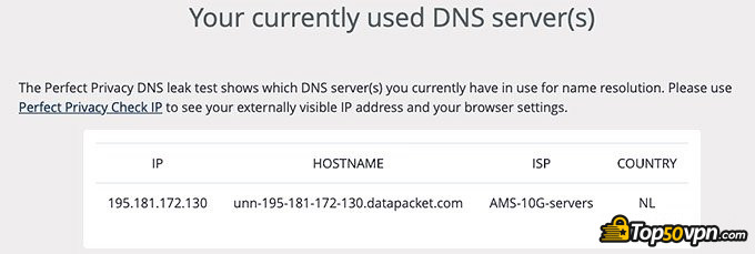 Avast SecureLine VPN怎么样评测: DNS泄漏测试。