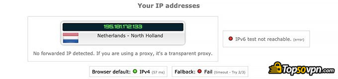 Avast SecureLine VPN怎么样评测：IP泄露测试。