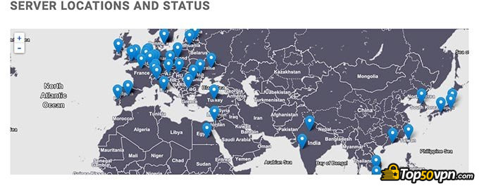 VPN的好处：服务器位置。