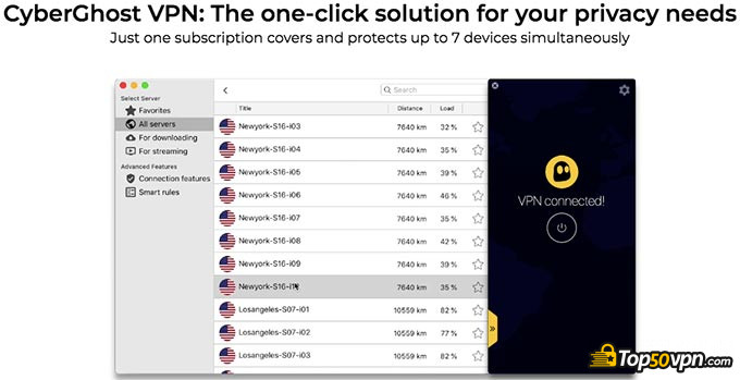 CyberGhost和NordVPN:易于使用的CyberGhost。 CyberGhost和NordVPN:易于使用的CyberGhost。