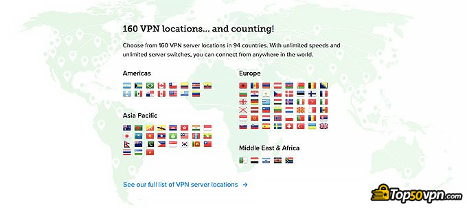 ExpressVPN怎么样测评怎么样评测: 服务器位置