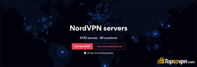 IPVanish和NordVPN:NordVPN服务器。 IPVanish和NordVPN:NordVPN服务器。
