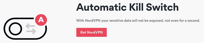 NordVPN怎么样的评测: 急停开关.
