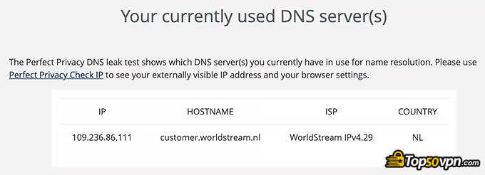 Surfshark怎么样评测: DNS泄露测试.